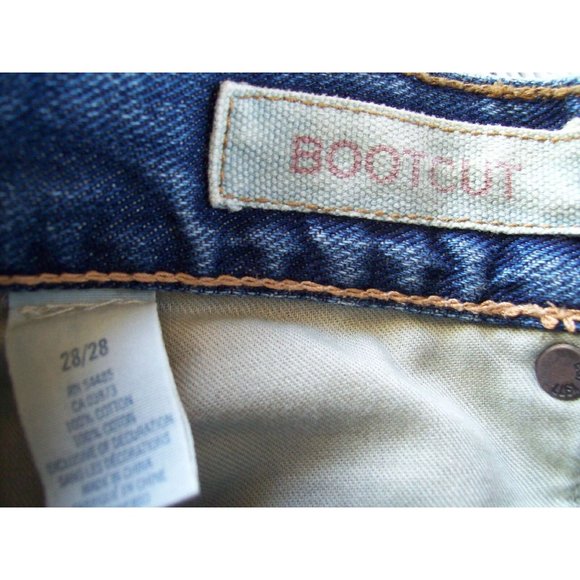 Young Mens AMERICAN EAGLE Bootcut Jeans 28 x 28 Medium Wash - Picture 3 of 5